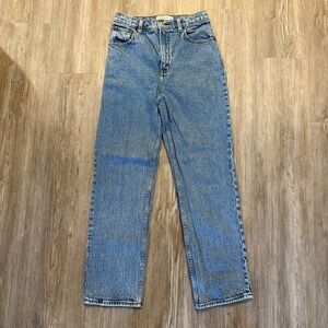 Abercrombie & Fitch Womens 26/2 Short 90's‎ Straight Ultra High Jeans